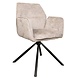 Lizzely Garden & Living Eetkamerstoel draaibaar Capri grijs draaibare eetstoel Lizzely Garden & Living Eetkamerstoel draaibaar Capri grijs draaibare eetstoel