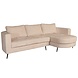 Lizzely Garden & Living Hoekbank design Nox 250cm zand chenille rechts Lizzely Garden & Living Hoekbank design Nox 250cm zand chenille rechts