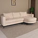 Lizzely Garden & Living Hoekbank design Nox 250cm zand chenille rechts Lizzely Garden & Living Hoekbank design Nox 250cm zand chenille rechts