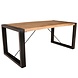 Lizzely Garden & Living Eettafel Jonas rechthoekig 180cm lichtbruin mangohout Lizzely Garden & Living Eettafel Jonas rechthoekig 180cm lichtbruin mangohout