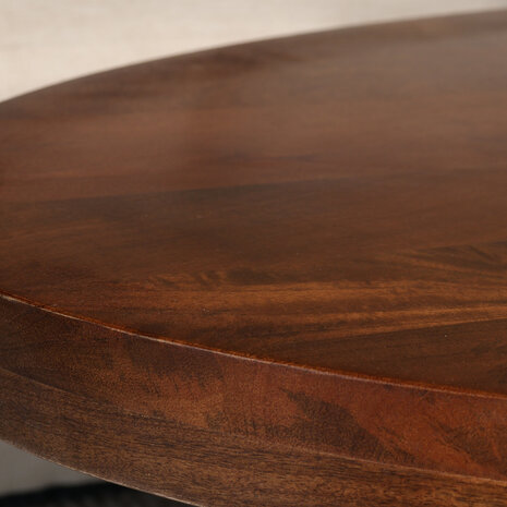 Lizzely Garden & Living Salontafel ovaal bruin mangohout 140cm Jimmy Lizzely Garden & Living Salontafel ovaal bruin mangohout 140cm Jimmy