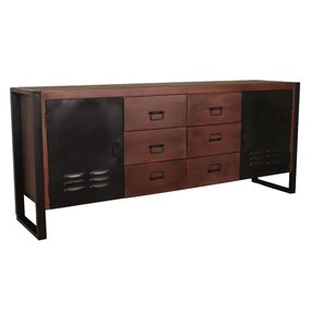 Lizzely Garden & Living Dressoir mangohout 200cm walnoot Jazzy Lizzely Garden & Living Dressoir mangohout 200cm walnoot Jazzy