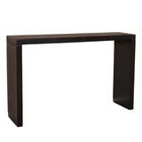 Lizzely Garden & Living Bijzettafel 120cm mangohout Randy zwart Lizzely Garden & Living Bijzettafel 120cm mangohout Randy zwart