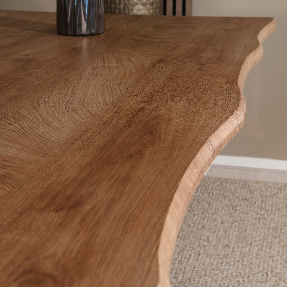 Eettafel langwerpig 180cm Jeffo bruin langwerpige tafel Eettafel langwerpig 180cm Jeffo bruin langwerpige tafel