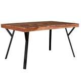 Lizzely Garden & Living Eettafel visgraat Danae 140x90cm acaciahout tafel rechthoekig Lizzely Garden & Living Eettafel visgraat Danae 140x90cm acaciahout tafel rechthoekig