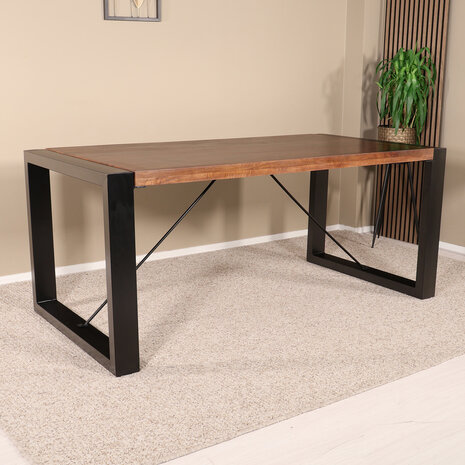 Lizzely Garden & Living Eettafel rechthoekig Jonas 180x90cm mangohout duurzaam mango tafel Lizzely Garden & Living Eettafel rechthoekig Jonas 180x90cm mangohout duurzaam mango tafel