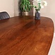 Lizzely Garden & Living Eettafel deens ovaal mangohout 240cm Austin bruin ovale tafel duurzaam mango eetkamertafel