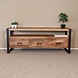 Lizzely Garden & Living TV meubel mangohout Ilse industrieel 150cm duurzaam massief hout mango