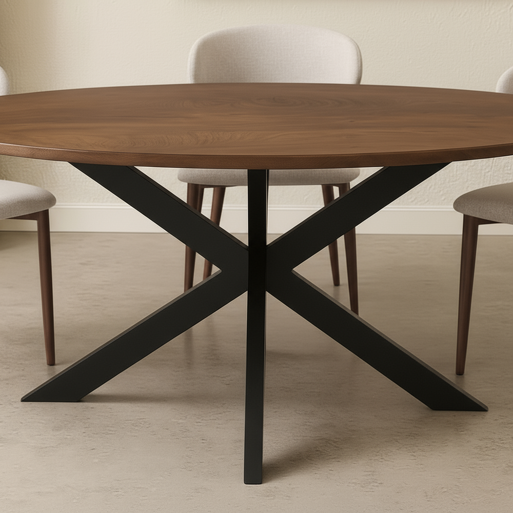 Eettafel ovaal 240cm Rato bruin ovale tafel