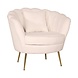 Lizzely Garden & Living Fauteuil zitbank 1 persoons Belle teddy wit Lizzely Garden & Living Fauteuil zitbank 1 persoons Belle teddy wit