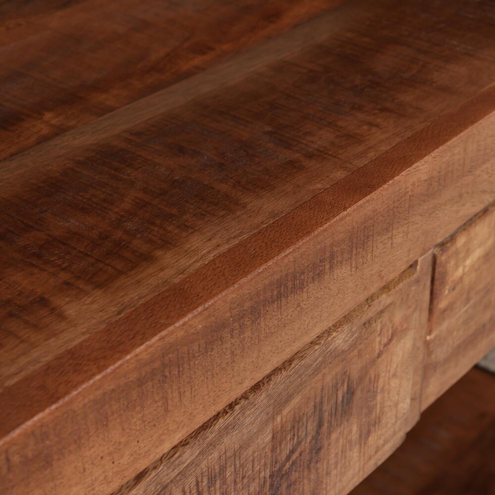 Bijzettafel 120cm mangohout Vera bruin