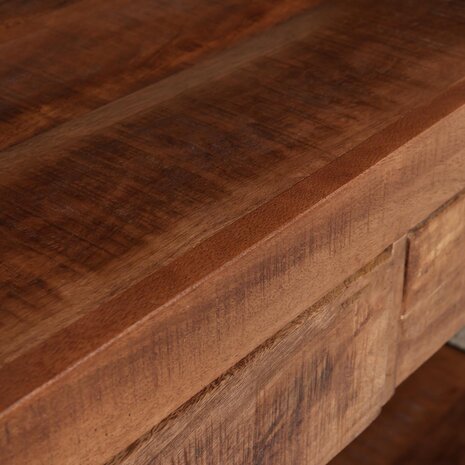 Lizzely Garden & Living Bijzettafel 120cm mangohout Vera bruin