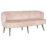 Lizzely Garden & Living Eetkamerbank Quinn 180cm taupe chenille