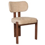 Lizzely Garden & Living Eetkamerstoel Naomi walnoot bruin