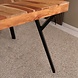 Lizzely Garden & Living Eettafel visgraat Danae 180x100cm acaciahout tafel rechthoekig