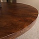 Lizzely Garden & Living Eettafel rond mangohout 150cm Jones bruin ronde industriële tafel duurzaam mango eetkamertafel