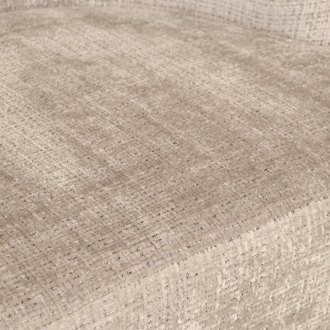 Lizzely Garden & Living Eetkamerbank Quinn 180cm grijs chenille