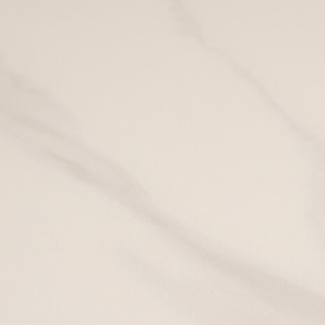 Lizzely Garden & Living Eettafel rond 130cm Jenna marmerlook wit ronde tafel