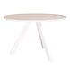 Lizzely Garden & Living Eettafel rond Ronsi wit 120cm ronde tafel