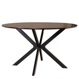 Lizzely Garden & Living Eettafel rond Ronsi zwart 130cm ronde tafel Lizzely Garden & Living Eettafel rond Ronsi zwart 130cm ronde tafel