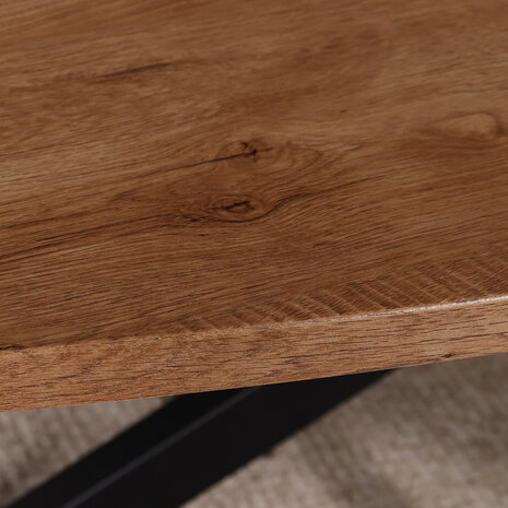 Lizzely Garden & Living Eettafel ovaal 210cm Rato bruin ovale tafel