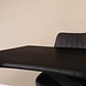 Lizzely Garden & Living Eettafel langwerpig visgraat 180cm Otis zwart langwerpige tafel