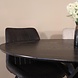 Lizzely Garden & Living Eettafel rond Ronsi Antoinette zwart 130cm ronde tafel