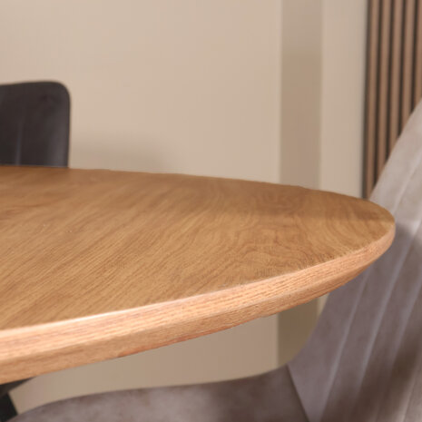 Lizzely Garden & Living Eettafel rond Ronsi bruin 150cm ronde tafel Lizzely Garden & Living Eettafel rond Ronsi bruin 150cm ronde tafel