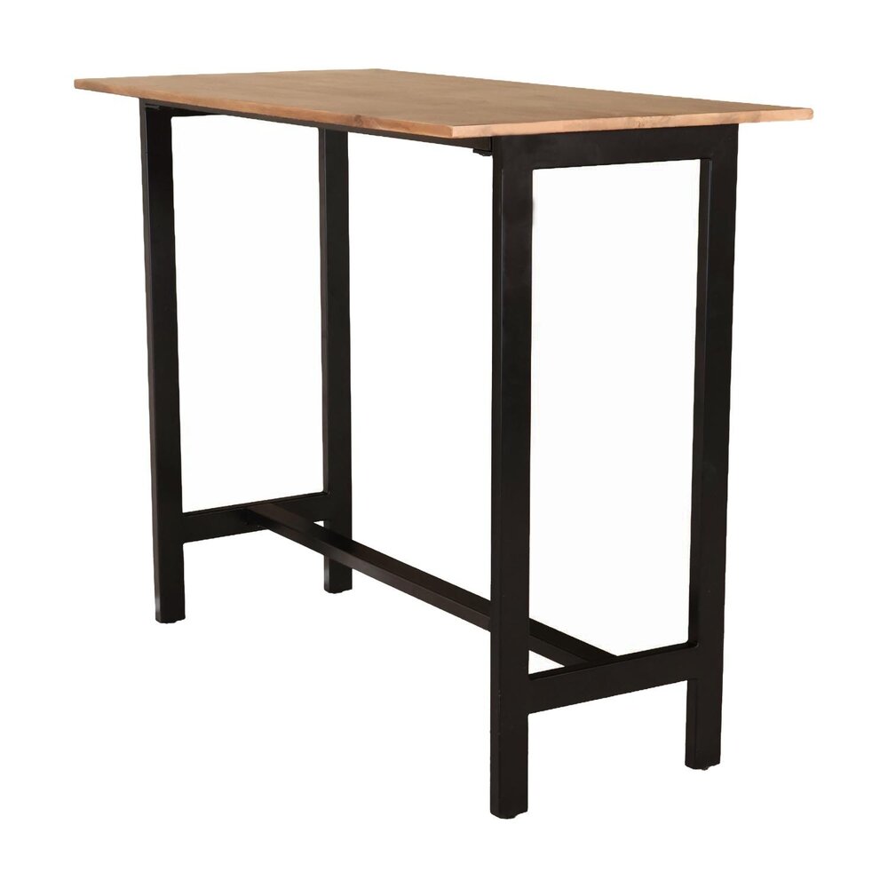 Bartafel Bax duurzaam mangohout 120x60cm industrieel mango bar tafel