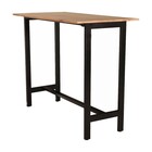 Bartafel Bax duurzaam mangohout 120x60cm industrieel mango bar tafel