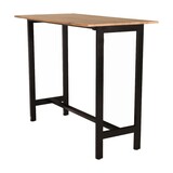 Lizzely Garden & Living Bartafel Bax duurzaam mangohout 120x60cm industrieel mango bar tafel Lizzely Garden & Living Bartafel Bax duurzaam mangohout 120x60cm industrieel mango bar tafel