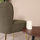 Lizzely Garden & Living Fauteuil zitbank 1 persoons Teddy groen stoel