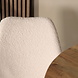 Lizzely Garden & Living Eetkamerstoel Viga beige teddy eetstoel