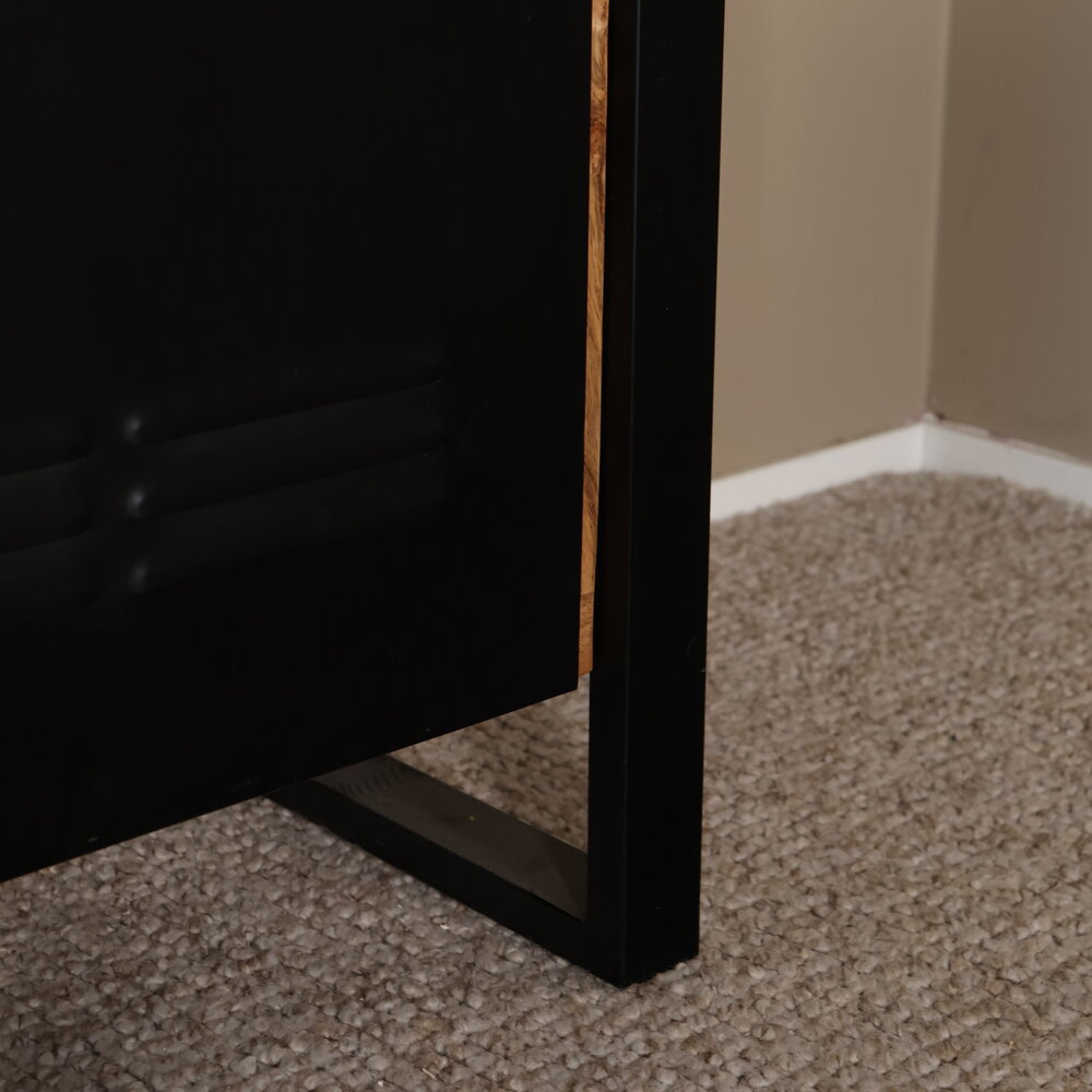 Dressoir mangohout Jazzy bruin industrieel 180x85cm