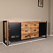 Lizzely Garden & Living Dressoir mangohout Jazzy bruin industrieel 180x85cm