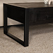 Lizzely Garden & Living Salontafel industrieel mangohout Kai zwart 125cm side table