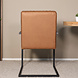 Lizzely Garden & Living Eetkamerstoel met armleuning Timor cognac microvezel eetstoel