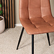 Lizzely Garden & Living Eetkamerstoel Catoo cognac kunstleder eetstoel