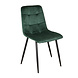 Lizzely Garden & Living Eetkamerstoel Catoo donkergroen velvet eetstoel Lizzely Garden & Living Eetkamerstoel Catoo donkergroen velvet eetstoel