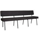 Lizzely Garden & Living Eetkamerbank Wendy 200cm zwart stof