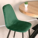 Lizzely Garden & Living Eetkamerstoel Simpy donkergroen velvet eetstoel