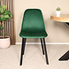 Lizzely Garden & Living Eetkamerstoel Simpy donkergroen velvet eetstoel
