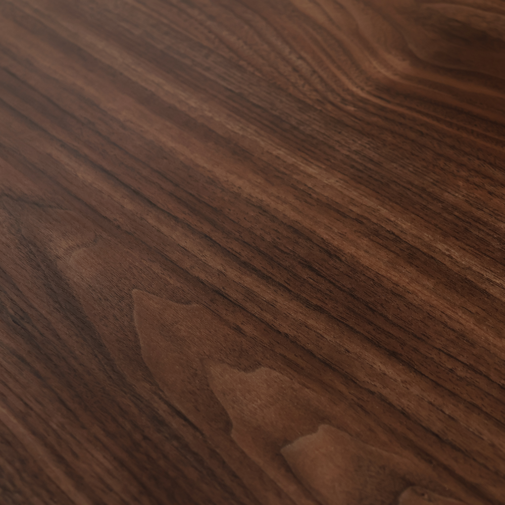 Salontafel ovaal melamine bruin Denzel 120cm