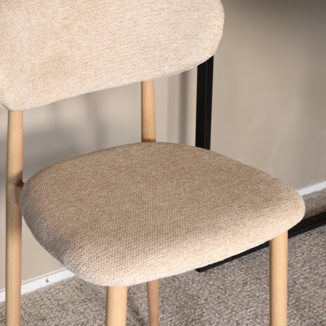 Lizzely Garden & Living Barkruk Japandi bruin Reika lichtbruin Lizzely Garden & Living Barkruk Japandi bruin Reika lichtbruin