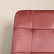 Lizzely Garden & Living Eetkamerstoel Catoo velvet roze eetstoel