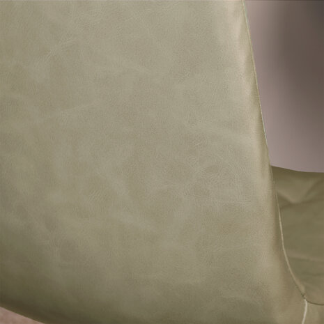 Lizzely Garden & Living Eetkamerstoel Catoo groen kunstleder eetstoel