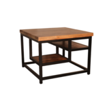 Lizzely Garden & Living Salontafel mangohout Sunny 60cm industrieel mango