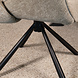 Lizzely Garden & Living Eetkamerstoel draaibaar Kevin taupe draaibare eetstoel