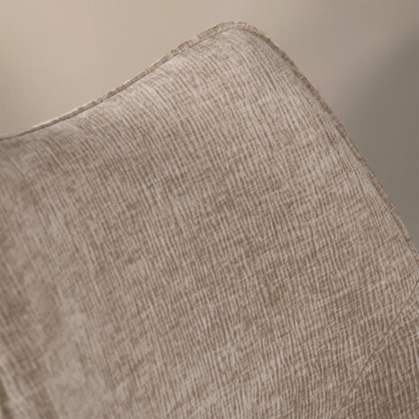 Lizzely Garden & Living Eetkamerstoel draaibaar Kevin taupe draaibare eetstoel