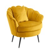 Lizzely Garden & Living Fauteuil zitbank 1 persoons Anna goud